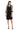 Mother of the Bride Dresses Two Piece Short Printed Jacket Petite Dress Black/Pink