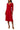 Cocktail Dresses Short Cocktail Midi Wrap Dress Crimson Cream