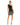 Cocktail Dresses One Shoulder Crystal Drop Short Dress Black