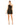 Cocktail Dresses Short Fitted Sequin Beaded Cocktail Mini Dress Black