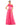 Prom Dresses Long Formal One Shoulder Prom Gown Hot Pink