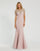 Prom Dresses Pearl Beaded Long Mermaid Formal Prom Dress Vintage Lilac
