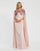 Formal Dresses Long Formal Evening Cape Dress Rose