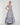 Formal Dresses Long Formal Floral Print Evening Prom Dress Blue Multi