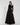 Formal Dresses Formal Prom Long Sleeve 3D Flower Dress Black