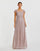 Formal Dresses Long Formal A Line Lace Evening Dress Vintage Lilac