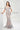 Mother of the Bride Dresses Long Formal Metallic Lace Evening Mother of the Bride Dress  Silver/Nude