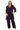 Pant Suit Plus Size Formal Mother of the Bride Pant Suit Jacket Set Eggplant