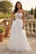 A-line Strapless Floor Length Strapless Tulle Prom Dress – Black