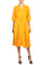 Cocktail Dresses A Line Midi Porcket Cocktail Dress Gold
