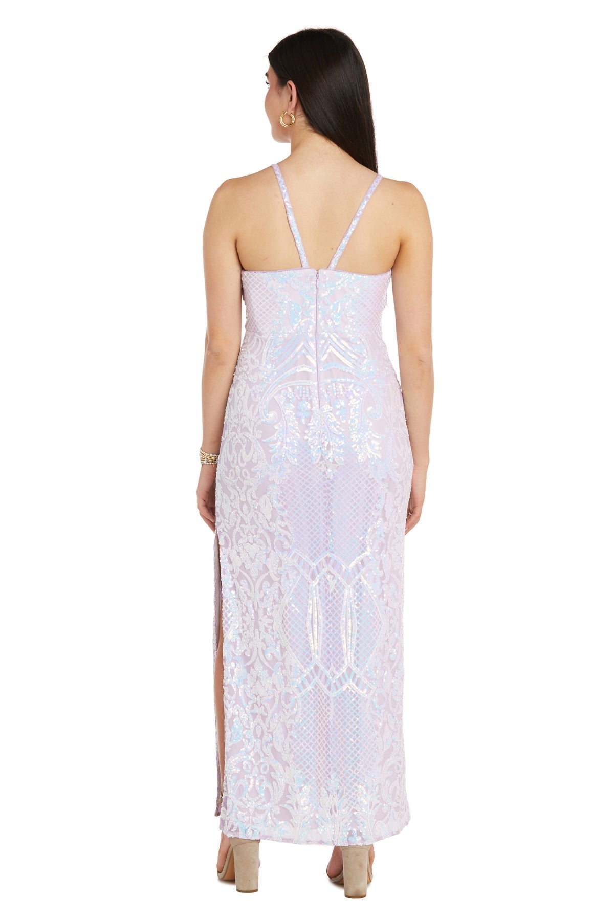 Formal Dresses Sequin Long Formal Dress Lavender