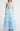 Formal Dresses Prom Long Beaded Ruffle Formal Dress Light Blue