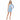 Cocktail Dresses Glitter Short Homecoming Cocktail Mini Dress Light Blue