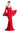 Formal Dresses Long Fitted Formal Lace Dress Red