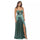 Prom Dresses A Line Long Formal Slit Prom Dress Sage