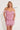 Plus Size Dresses Short Fitted Homecoming Cocktail Dress Candy Pink