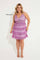 Plus Size Dresses Homecoming Plus Size Short Cocktail Sequin Dress Lavender
