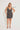 Plus Size Dresses Short Cocktail Fitted Plus Size Dress Black Multi