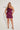 Plus Size Dresses Plus Size Beaded Short Fitted Dress Grape
