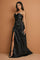 Formal Dresses Long Formal Gathered Ruched Dress Black