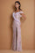 Formal Dresses Beaded Architectural Sculptural Couture Dress Rose