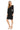 Cocktail Dresses Long Sleeve Fitted Petite Short Cocktail Dress Black