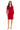 Cocktail Dresses Long Sleeve Fitted Petite Short Cocktail Dress Red