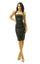 Cocktail Dresses Homecoming Short Fitted Cocktail Dress Black