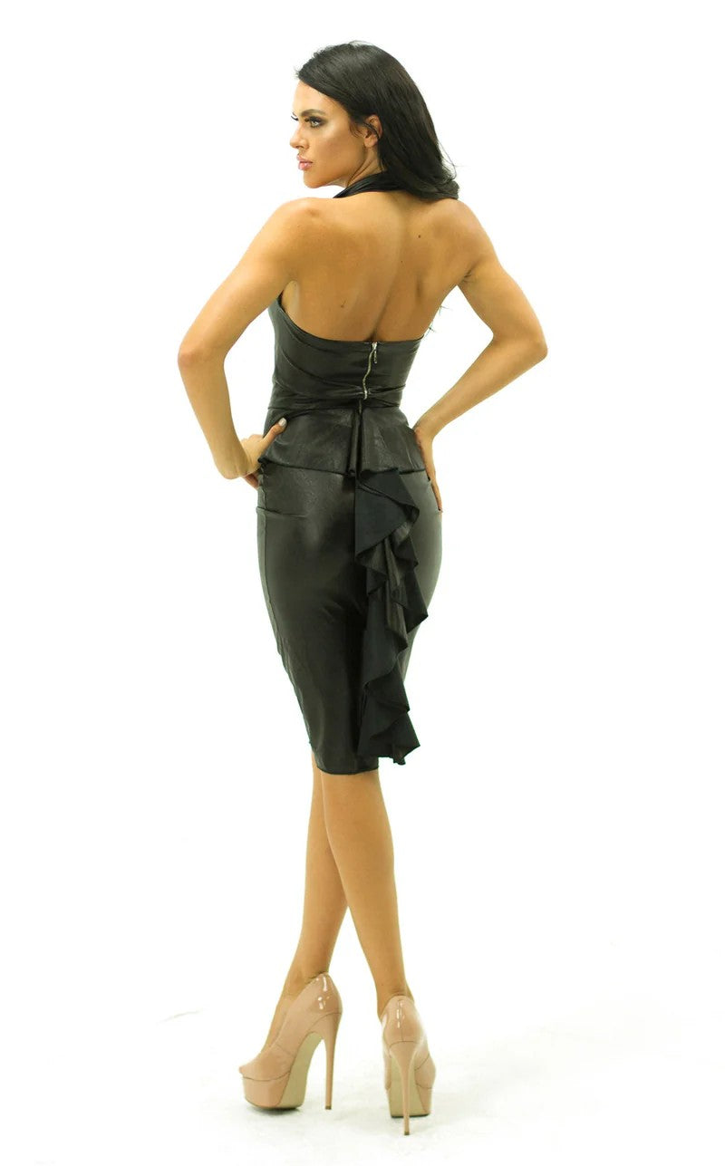 Cocktail Dresses Homecoming Short Fitted Cocktail Dress Black