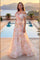 Formal Dresses Long A Line Off Shoulder Formal Floral Evening Gown Print