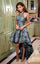 Prom Dresses High Low Formal  A Line Prom Dress Teal/Black