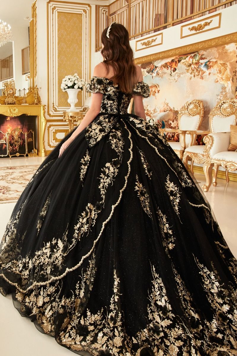 LaDivine 15701 Long Ball Gown Quinceanera Dresses