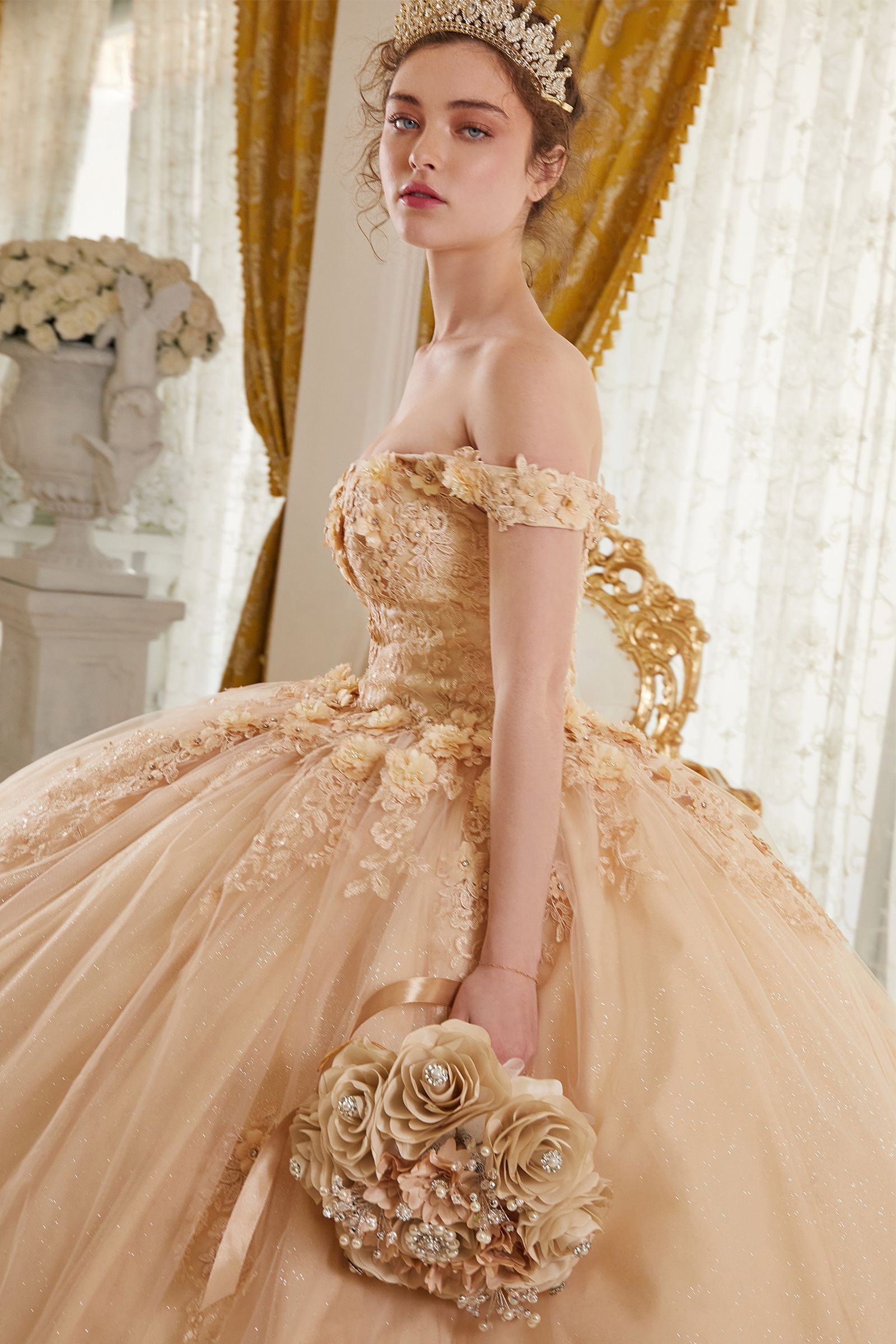 LaDivine 15702 Quinceanera Dress Long Sweet 16 Ball Gown