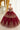 Quinceniera Dresses Ball Gown Long Lace Quinceanera Dress Burgundy Gold