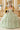 Quinceniera Dresses Long Strapless Quinceanera Floral Applique Ball Gown Sage