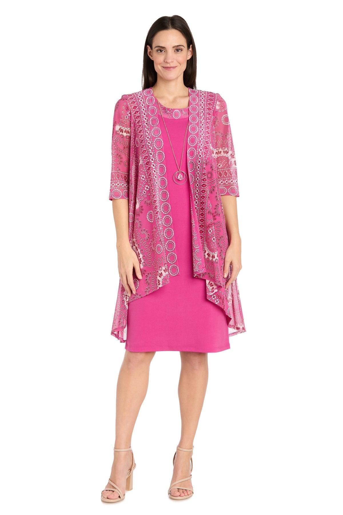 Mother of the Bride Dresses Short Mother of the Bride Petite Jacket Dress Raspberry