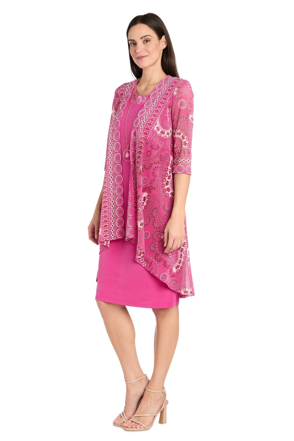 Mother of the Bride Dresses Short Mother of the Bride Petite Jacket Dress Raspberry