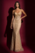 Long Sequin Prom Formal Evening Dress – Dusty Rose