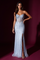 Prom Fully Beaded Corset Formal Dress – Light Blue