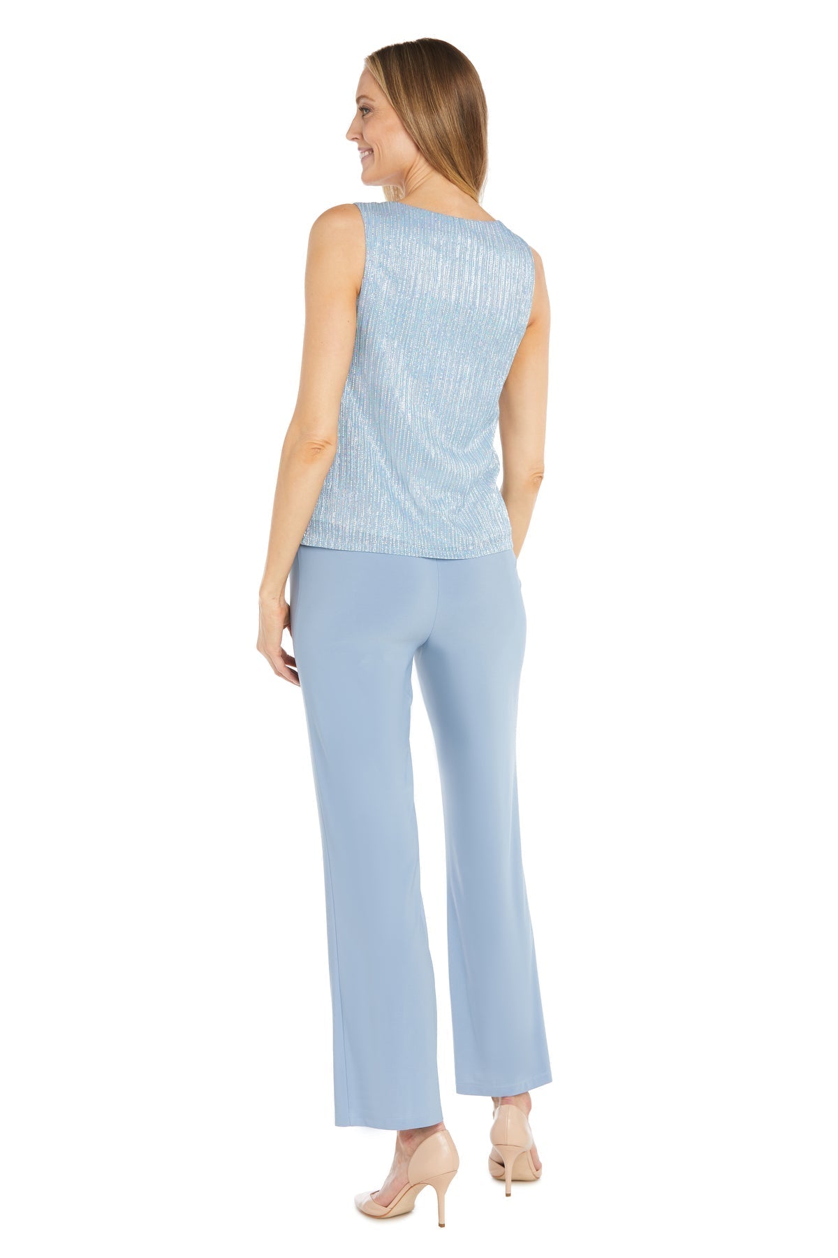 Pant Suit Long Formal Sequim Petite Jacket Pant Suit Blue