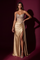 Long Strapless Corset Beaded Satin Prom Dress – Pink
