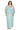 Plus Size Dresses Long Formal Plus Size Cape Metallic Dress Seafoam
