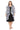 Mother of the Bride Dresses Short Mother of the Bride Dress Metallic Jacket Dress Navy/Silver