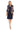 Mother of the Bride Dresses Short Printed Jacket Mother of the Bride Plus Size Dress Navy/Coral