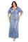 Plus Size Dresses Long Formal Plus Size Sequin Evening Dress Wedgewood