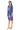 Mother of the Bride Dresses Two Piece Short Petite Printed Dress Blue