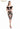 Cocktail Dresses Fitted Knee Length Pattern Cocktail Dress Black Multi