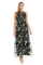 Formal Dresses Long Formal Floral Print Evening Dress Black/Multi