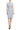 Cocktail Dresses Fitted Short Cocktail Knee Length Dress Baby Blue