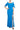 Formal Dresses Fitted Long Formal Slit Evening Dress Electric Blue
